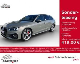 Audi Audi A4 Avant 40 TDI 2x S Line AHK LED Tour-Paket Gebrauchtwagen