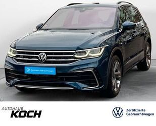 VW Volkswagen Tiguan 2.0TDI R-Line 4M DSG Leder LED N Gebrauchtwagen