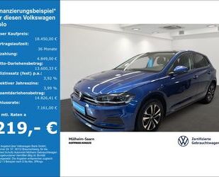 VW Volkswagen Polo VI 1.0 TSI DSG United Navi ACC APP Gebrauchtwagen