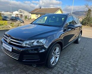 VW Volkswagen Touareg V6 TDI BMT HU/AU NEU Leder AHK Gebrauchtwagen