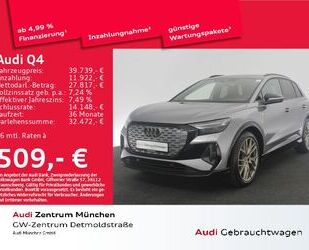 Audi Audi Q4 50 e-tron qu. S line ACC/AHK/Virtual+/Navi Gebrauchtwagen