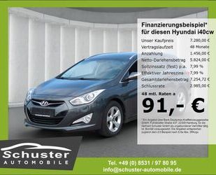 Hyundai Hyundai i40cw Style 1.7D*Autom AHK Leder Xen R-Kam Gebrauchtwagen