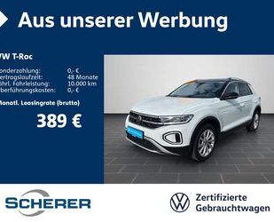 VW Volkswagen T-Roc 1.5 TSI DSG *Style* AHK Navi SHZ Gebrauchtwagen