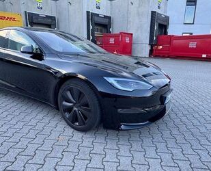 Tesla Tesla Model S Schwarz /Beige neues Yoke Lenkr. Top Gebrauchtwagen