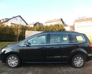 VW Volkswagen Sharan 2.0 schwarz mit Sitzheizung 7-Si Gebrauchtwagen