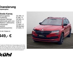 Skoda Skoda Karoq 2.0 TDI DSG 4x4 Sportline Navi, AHK, P Gebrauchtwagen