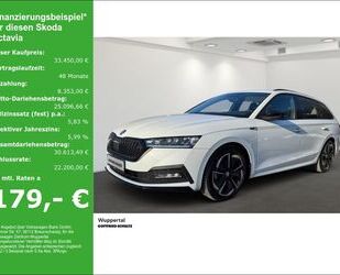 Skoda Skoda Octavia Com. 2.0 TSI Sportline 4M DSG LED NA Gebrauchtwagen