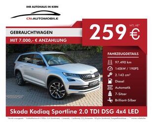 Skoda Skoda Kodiaq Sportline 2.0 TDI DSG 4x4 LED AHK 7 S Gebrauchtwagen