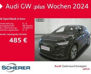 Audi Audi Q4 Sportback 45 e-tron S line AHK/MATRIX/WÄRM Gebrauchtwagen