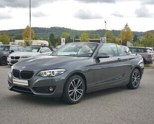 BMW BMW 218i Cabrio Sport Line DAB Navi Bus. Komfortzg Gebrauchtwagen