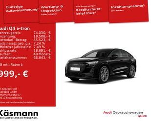 Audi Audi Q4 e-tron Sportback 50 qu S line MATRX NAV SO Gebrauchtwagen