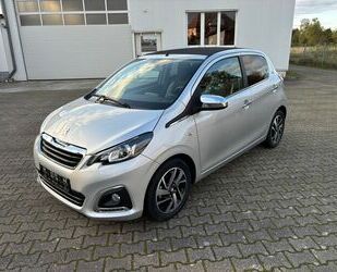 Peugeot Peugeot 108 TOP Allure, Schiebedach, AHK, 8 Fach, Gebrauchtwagen