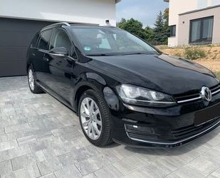 VW Volkswagen Golf VII Var. 2.0 TDI, Highl, DSK, AHK, Gebrauchtwagen