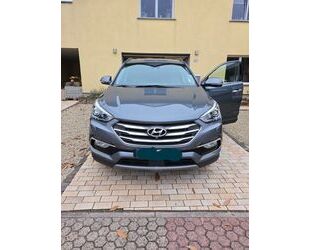 Hyundai Hyundai Santa Fe blue 2.2 CRDi Premium 4WD Automat Gebrauchtwagen