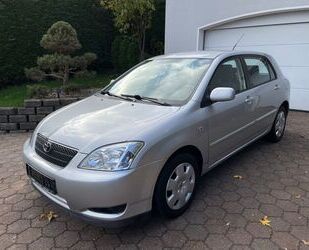 Toyota Toyota Corolla 1.4 Sol,KLIMA,2.HAND,8xbereift Gebrauchtwagen