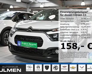 Citroen Citroën C3 Shine 1.2 PureTech 110 EU6d Navi Rückfa Gebrauchtwagen