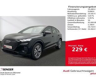 Audi Audi Q4 e-tron Sportback 40 MMI Navi Matrix Kamera Gebrauchtwagen