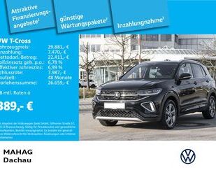 VW Volkswagen T-Cross 1.5 TSI R-Line AHK Navi LED Kam Gebrauchtwagen