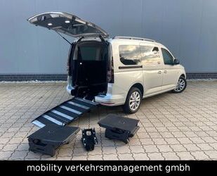 VW Volkswagen Caddy Life Maxi Rollstuhlumbau LED Taxi Gebrauchtwagen