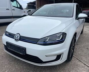 VW Volkswagen Golf VII Lim. e-Golf/NAVI/KLIMAAUTOMATI Gebrauchtwagen