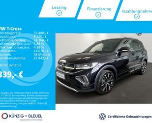 VW Volkswagen T-Cross R-Line 1.5 TSI DSG AHK Navi Ass Gebrauchtwagen