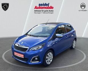 Peugeot Peugeot 108 1.0 VTI TOP Style, wenig KM, AHK, Blue Gebrauchtwagen