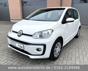 VW Volkswagen up! move up!-1.Hand-Klima-Garantie-Sitz Gebrauchtwagen