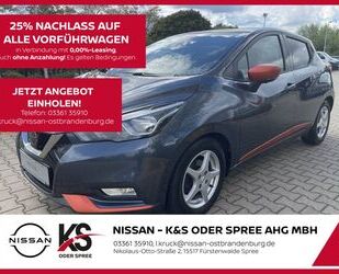 Nissan Nissan MICRA 0.9 90PS 5MT TEKNA St-St LM AVM ORANG Gebrauchtwagen