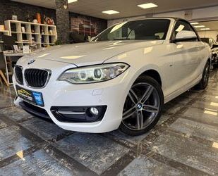 BMW BMW 220 Baureihe 2 Cabrio 220 d Sport Line*Leder*N Gebrauchtwagen