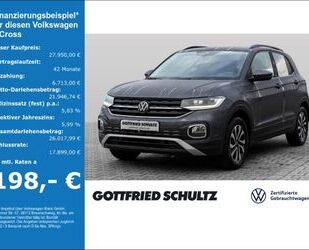 VW Volkswagen T-Cross 1.5 TSI DSG Life AHK RFK Navi L Gebrauchtwagen