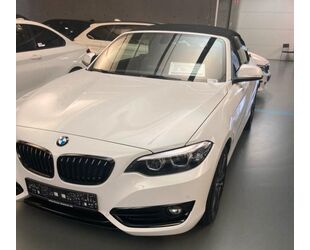 BMW BMW 218d Cabrio Sport Line Aut. Leder LED Gebrauchtwagen