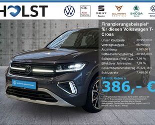 VW Volkswagen T-Cross 1.0TSI DSG Style AHK NAV RÜFA d Gebrauchtwagen