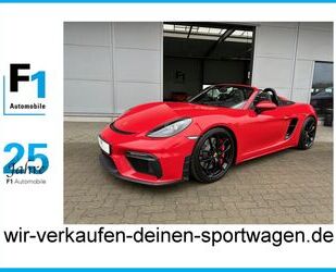 Porsche Porsche 718 Boxster Spyder 1. Hand top Ausst. neuw Gebrauchtwagen