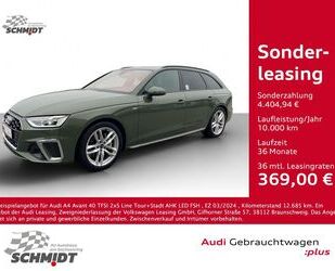 Audi Audi A4 Avant 40 TFSI 2xS Line Tour+Stadt AHK LED Gebrauchtwagen