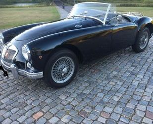 MG MGA Roadster original black with green interior Gebrauchtwagen