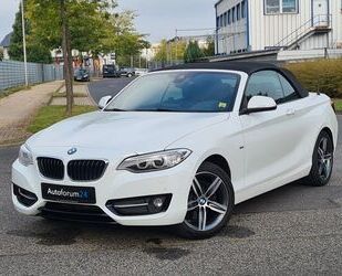 BMW BMW 2 Cabrio 220 i Sport Line*Navi*PDC*Vollleder* Gebrauchtwagen