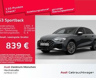 Audi Audi S3 Sportback TFSI S tronic Gebrauchtwagen