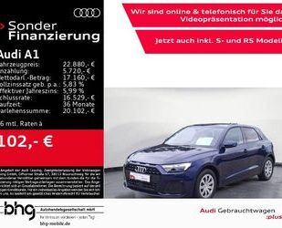 Audi Audi A1 30 TFSI Sportback advanced LED/NAVI/Sitzhz Gebrauchtwagen