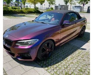 BMW BMW 228i Cabrio M Sport Colorflow Folierung Avery Gebrauchtwagen