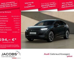 Audi Audi Q4 e-tron Sportback 45 Matrix/Blackpaket S li Gebrauchtwagen