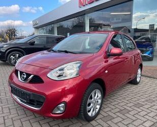 Nissan Nissan Micra 1.2 Acenta rot Allwetterreifen Gebrauchtwagen