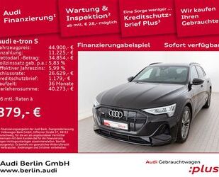 Audi Audi e-tron S line 55 qu. PANO MATRIX 360°K LEDER Gebrauchtwagen