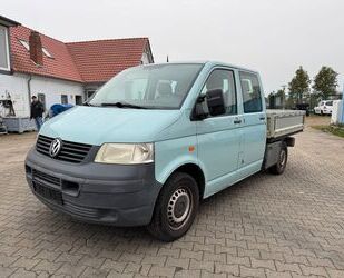 VW Volkswagen T5 Transporter Pritsche Pritsche Doppel Gebrauchtwagen