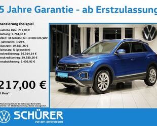 VW Volkswagen T-Roc 1.5TSI DSG Style Pano StdHzg Kame Gebrauchtwagen