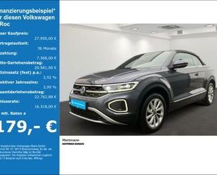 VW Volkswagen T-Roc Cabriolet 1 0 TSI Style LED NAVI Gebrauchtwagen