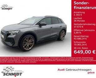 Audi Audi Q4 e-tron 40 Edition One Wärmepumpe SLine MMI Gebrauchtwagen