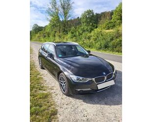 BMW BMW neuer Motor! 318d Touring Luxury Line schwarz Gebrauchtwagen