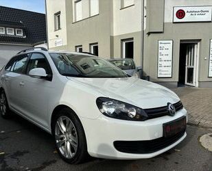 VW Volkswagen Golf VI Variant Navi Klima ALU TÜV 03.2 Gebrauchtwagen