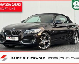 BMW BMW 220 d Cabrio Luxury Line XENON KEYLESS NAVI P Gebrauchtwagen