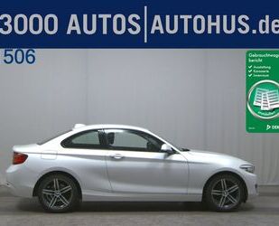 BMW BMW 218d Coupe Sport Line Navi PDC LED AUT KlimaA Gebrauchtwagen